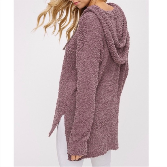 Mocha Popcorn texture pullover - Picture 3 of 3